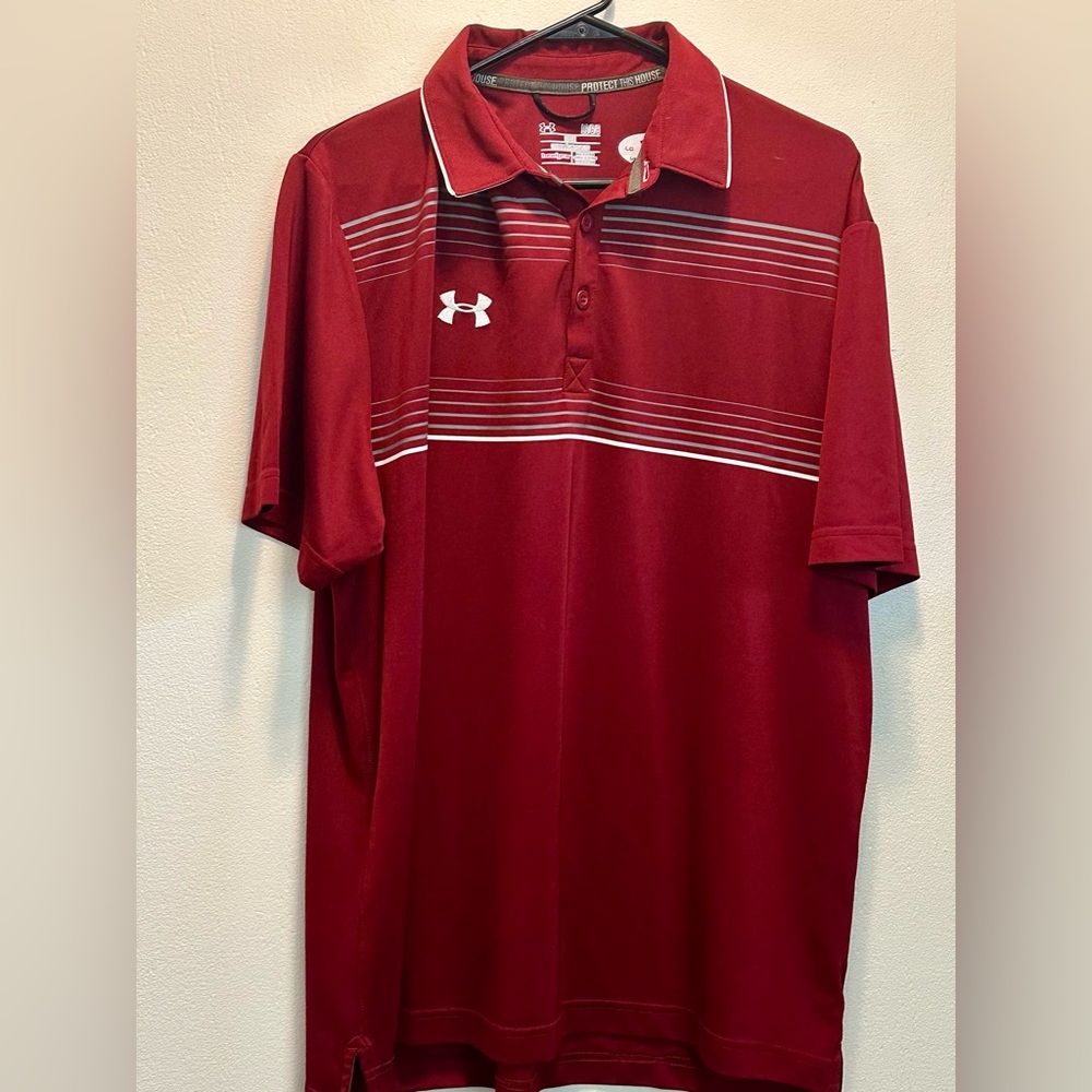 NWOT Under Armour Heat Gear Polo Shirt
